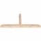 Ekena Millwork Portland Smooth Timber Gable Bracket, Douglas Fir, 60"W x 27"H x 3 1/2"D x 3 1/2"F, 11/12 Pitch GBW060X27X0404POR00SDF - alternate 4
